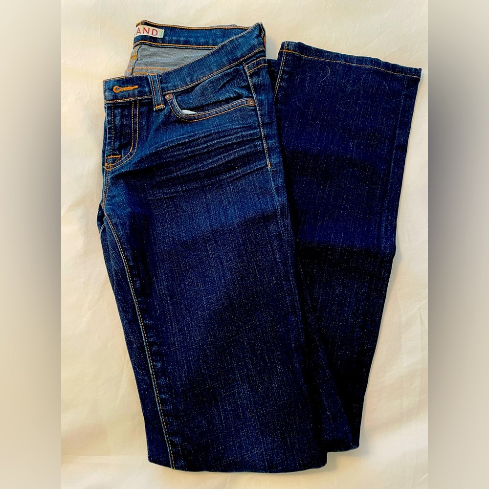 J BRAND straight leg jeans size 25